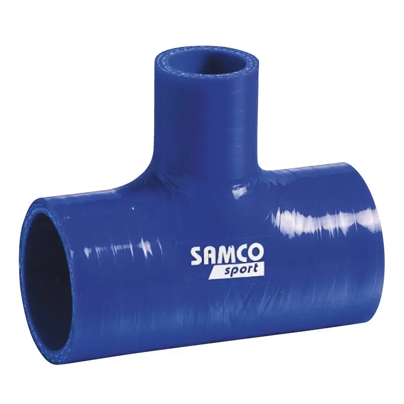 Samco Siliconen slang T-Piece 25mm - Lengte:102mm - Ø63mm - Blauw | Zolang de voorraad strekt