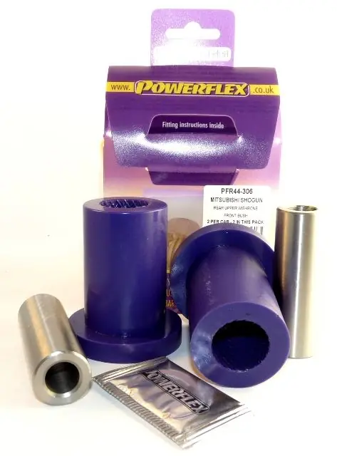 Powerflex SET Rear Upper Wishbone Front Bush Mitsubishi | Nieuw in het assortiment