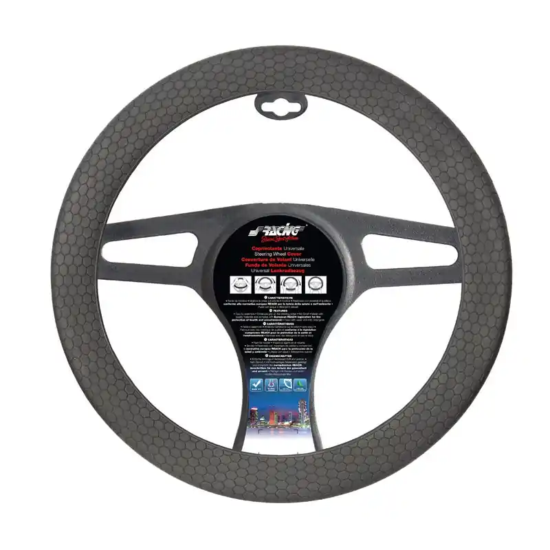 Simoni Racing Stuurwielhoes Beehive Soft Sil - Zwart Siliconen - 35-40cm | Beperkte voorraad
