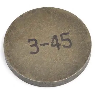 Bespaar meer - Klepstelplaat 3.45 MM Benzine 4-Cil. 8V (B17/B19/B21/B23/B200/B230)