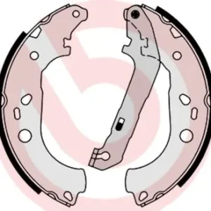 Rechtstreeks van de fabrikant - BREMBO - Remschoenset
