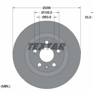 Nieuw product - TEXTAR - Remschijf